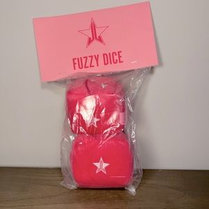 Jeffree Star Pink Fuzzy Dice